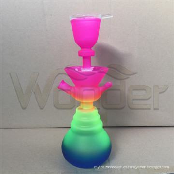 Cachimba de vidrio de colores para fumar pipa